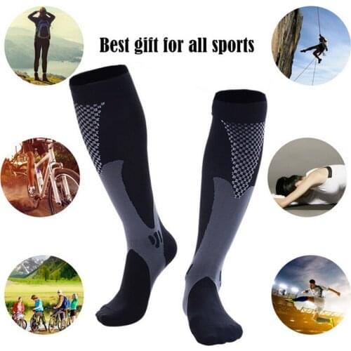 Compression Socks for Men&Women Best Graduated Athletic Fit for Running Flight Travel Boost Stamina, Circulation&Recovery Socks