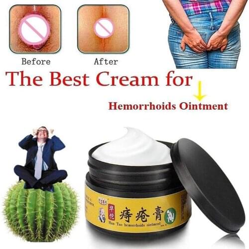 New 30g HuaTuo Hemorrhoids Ointment Sterilized For Internal Hemorrhoids Piles External Anal Fissure Therapy Treatment Cream