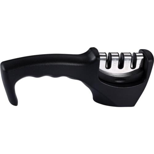 Kitchen knife sharpner set steel diamond,ceramic sharpeners kit tool for handheld portable pocket knifes