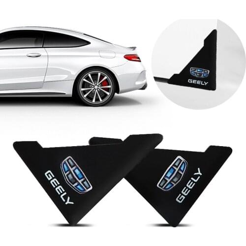 Car Door Corner Cover Bumper Protector Anti-Scratch Sticker For Geely Vision SC7 MK CK Cross Gleagle Englon SC3 SC5 SC6 Panda