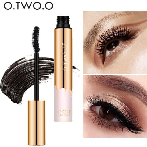 O.TWO.O 3D Fiber Lashes Thick Lengthening Mascara Long Black Lash Eyelash Extension Eye Lashes Brush Makeup Pro Eye-Cosmetics