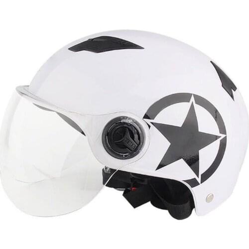 Motorcycle Windproof Unisex Riding Helmet Full Face Anti-UV Electrombile Motorbike Road Bike Motor Ridding Head Protect Supplies