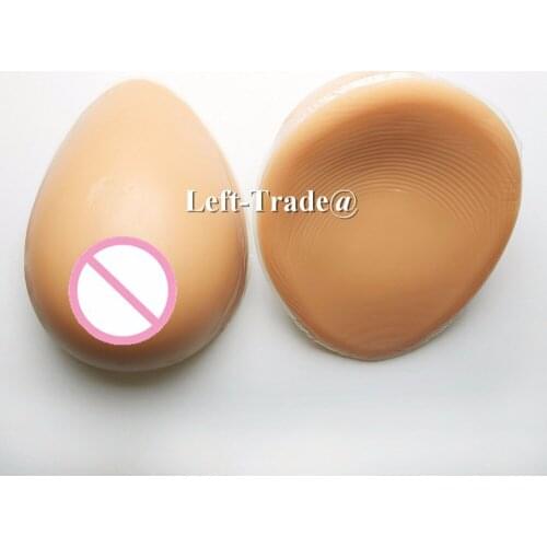 800g breast forms for cross dressers silicon breast c cup