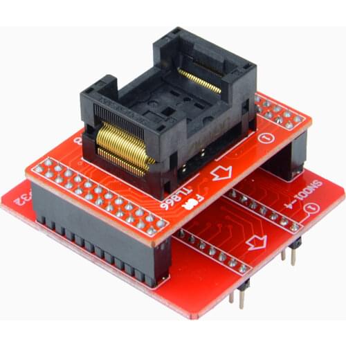 Upmely TSOP32 Adapter + TSOP40 TSOP48 For Xgecu TL866II Plus USB Universal Programmer Test Product Chip Calculator High Quality
