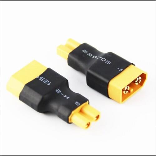 XT60 to XT30 transfer plug Convert Female Male XT30 XT60 plugs connectors for Multirotor Battery 2pcs/Lot