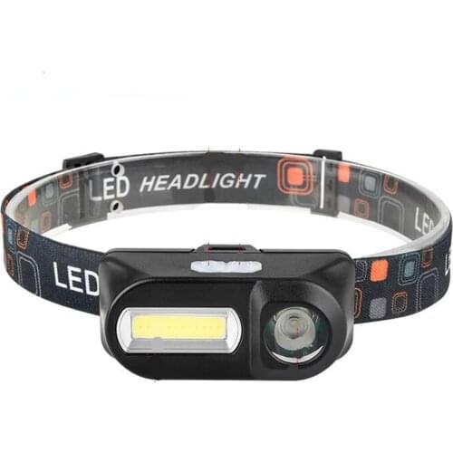 Bright Waterproof Head Powerful Torch/Headlight LED USB Rechargeable Headlamp Fish