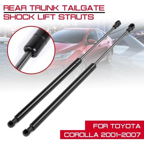 Rear Trunk Tailgate Boot Gas Spring Shock Lift Struts For Toyota Corolla 2001-2007 ZZE120 ZZE121 CDE120 Support Rod Arm Bar