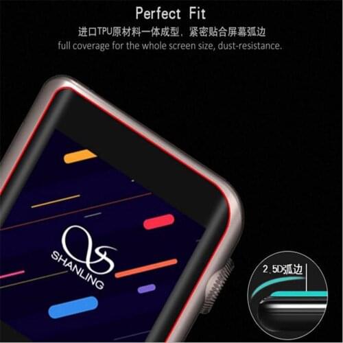 Full Coverage Tpu Screen Protector Film for SHANLING M0 HIFI Portable MP3 Player (2pcs/lot )