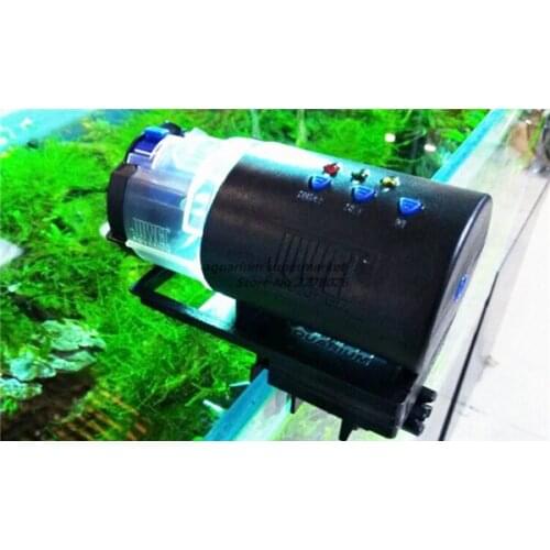 HONGYI 1 piece plastic intelligent automatic moisture-proof feeder for aquarium fish tank supplies