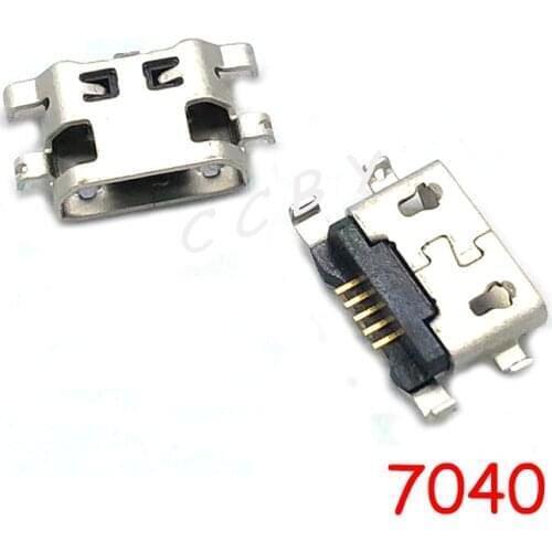 10pcs USB Charging Port Plug Dock Connector Socket For Alcatel One Touch POP C7 Dual 7041D 7040 7041 OT7040 OT7041