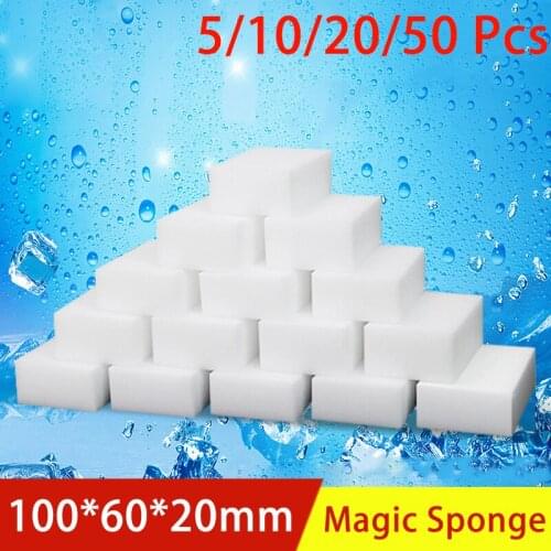 100*60*20mm Melamine Sponge Magic Sponge Eraser Melamine Sponge Cleaner Cleaning Sponge for Kitchen Bathroom Cleaning Tools