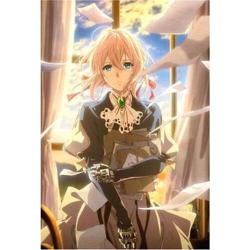 Home Decor Diamond Painting Wall Artwork Cross Stitch Anime Nordic Poster Modular Pictures For Children Room Embroidery GJ0124