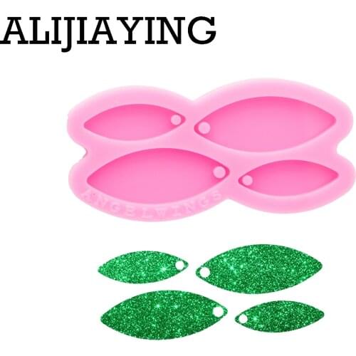 DY0794 Glossy Water drop Jewelry earrings Silicon Mold for Resin Art Diy , Resin Mold To Make Keychain Crafts with Epoxy