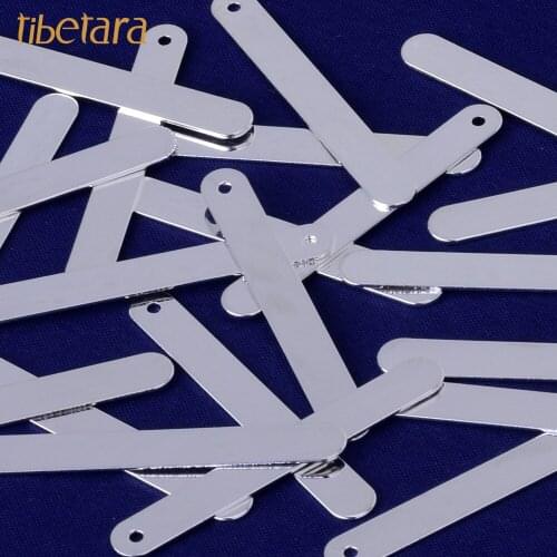 Ready to stamp, Personalized Stamping Blank Bar, for bracelet, for necklace, About 40*4mm,DIY ,20 each/lot