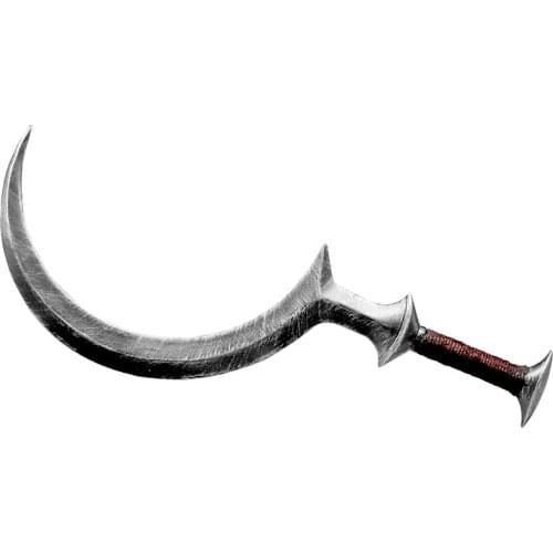 Evil Village Moth Lady Cosplay Fake Sickle Cassandra Daniela Bela Dimitrescu Halloween Costume Accessory Prop Weapon