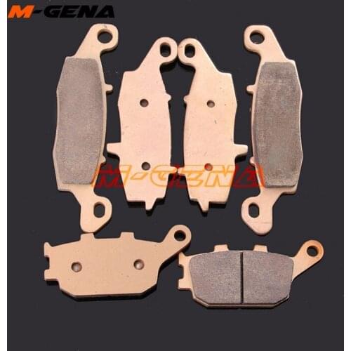 Motorcycle metal sintering brake pads ForSV400 03-05 SV650 03-09 SFV650 09-15 SV650S 10-16 GSR750 11-14 DL650 04-09 DL1000 02-10