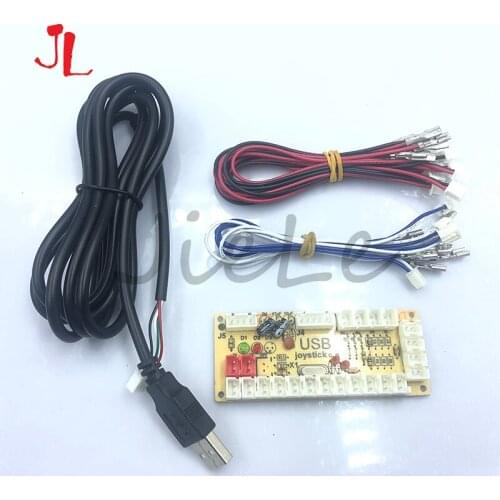 New zero delay 5v USB encoder to PC joystick and button for MAME and control stick fighting DIY Arcade game parts