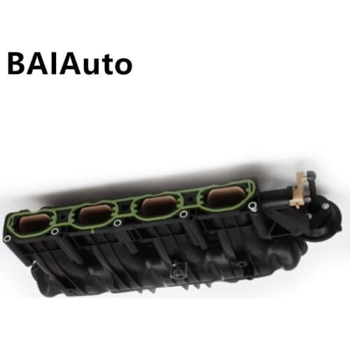 New OEM 06J 198 211 Engine Intake Manifold For Audi A3 TT VW Passat CC Passat Skoda Superb Seat Leon 1.8L 1.8T BZB 06J 198 211 D