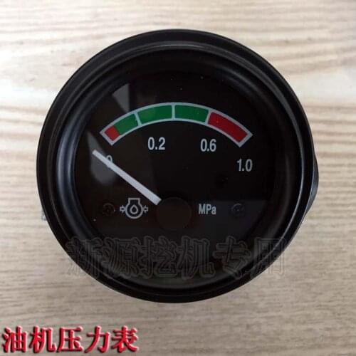 Make for New source wheel excavator instrument oil pressure gauge voltmeter diesel gauge liquid level gauge original accessories