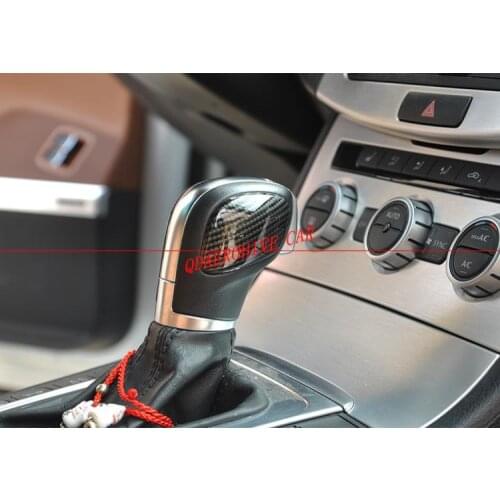 QDAEROHIVE Car styling gear shift knob gear head cover sticker for VW Volkswagen Golf 7 MK7 Golf 5 6 Passat B5 B6 B7 Polo CC