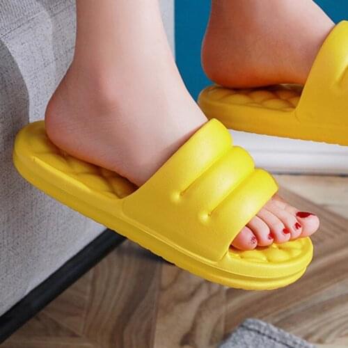 2021 New Fashion Women Slippers New Casual Ladies Indoor Slipper Couples Slides Flip Flops Soft Shoes