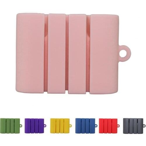 Silicone Earphone Cord Data Wire Winder Headphone Cable Organizer Protective Cover Storage Holder for Home Office