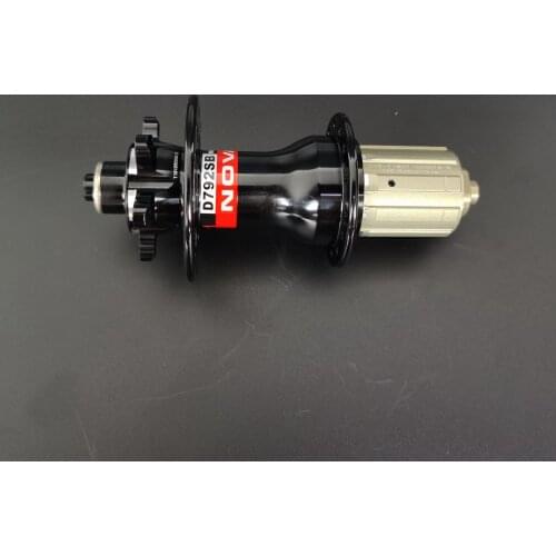 Novatec D792SB Road/MTB disc brake rear hub alloy thru axle compatible Shiman0 9/10/11S or XD 10/11s novatec 792 hub