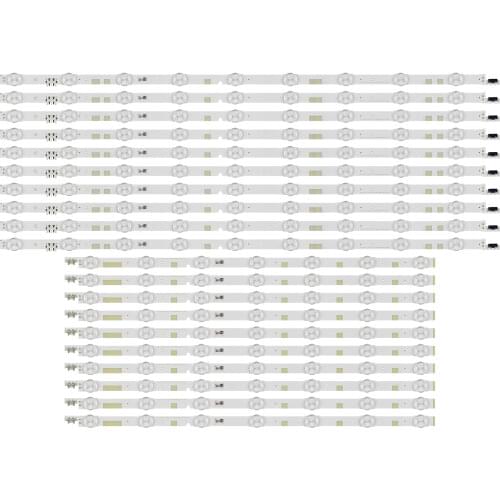 LED backlight strip 16 lamp for Samsung 60"TV UN60JS700D UN60JS8000 N60KU6300 KQ601R3HA6K UE60JU6800 UE60JU6870 UA60JS7200