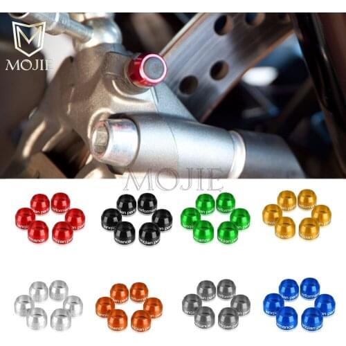Motorcycle Universal Billet Bleed Valve Cover Kit For HONDA CB550 CB650F CB650R CB700 CB750 CB750F CBF1000 CBF125 CBF500 CBF600