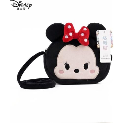 Disney Mickey Mouse Fanny Pack Cartoon Winnie the Pooh Handbag Piglet Shoulder Bag Woman Purses Minnie Wallet Hobos