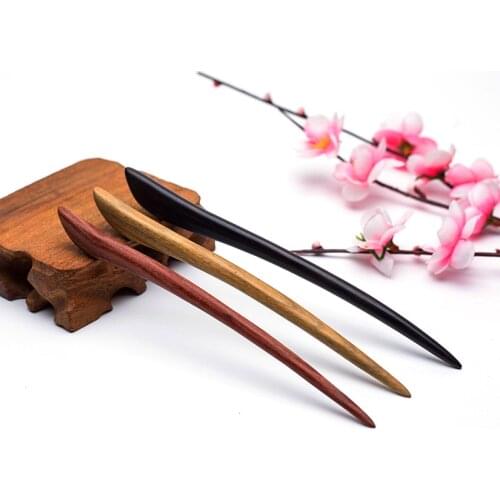 Hair accessories jewelry Natural sandalwood Hair sticks Wedding hair accessories jewellery Classic chinese hair pin for women