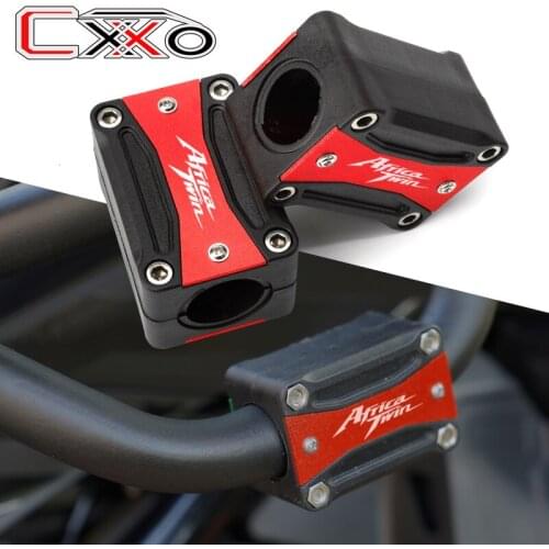 Motorcycle Engine Guard Bumper Protection Decorative Block Crash Bar For Honda CRF1000L CRF1100L XRV 750 Africa Twin
