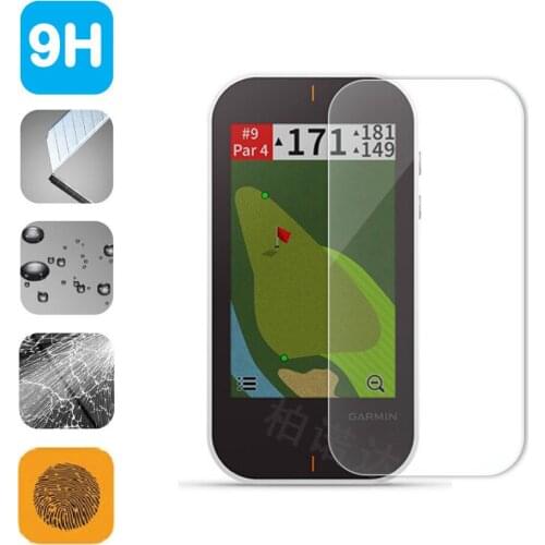 9H Hardness Premium Tempered Real Glass LCD Screen Protector Shield Film for Garmin Approach G80 GPS Accessories