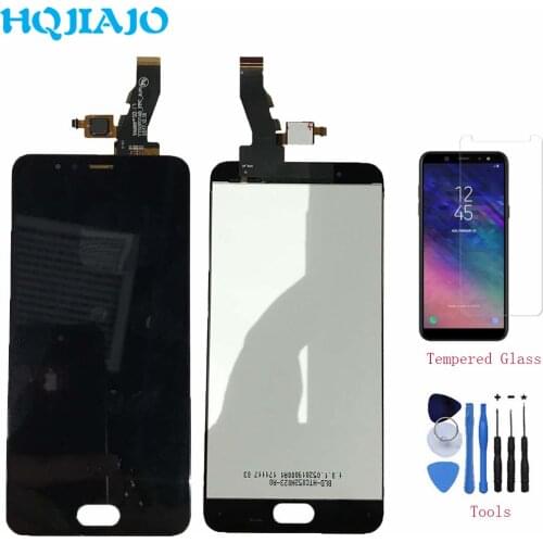 LCD Display Screen For Meizu M5s Touch Screen Digitizer + LCD Display Frame Repair For Meizu M5s Meilan 5S M612H Assembly 5.2"