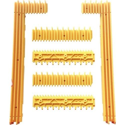 0129CAA001 5P1P5581P001 0129CAB001 5P1P5581P002 5P1P5582P001 0129CAC001 Step Demarcation Use for Fujitec 1 Pack=5 Pieces