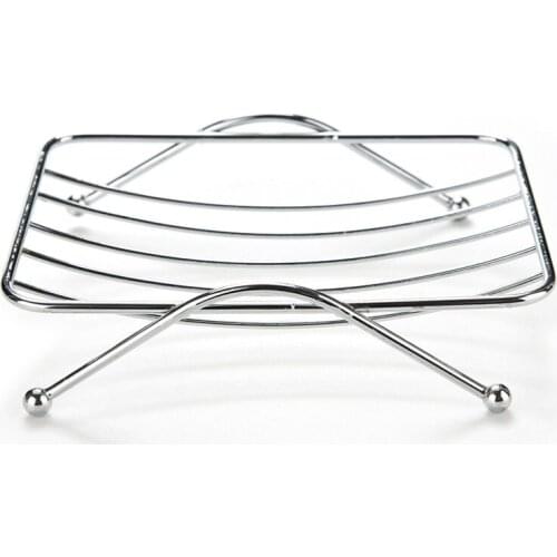 Soap Dishes Soap Holder Case Stainless Steel Brand Bathroom Accessories Rust-resistant Saver Basket Bathroom Shower