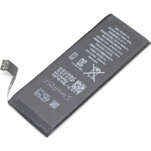 20pcs /lot 1560mAh 0 zero cycle Replacement Li-Polymer Battery For iPhone 5S 5 S Accumulator Batteries