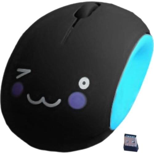 3 Buttons Silent Cartoon Mice Cordless Laptop Notebook Gaming Mouse Cute Gift for Girls Women