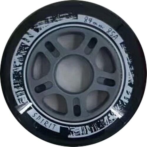 84mm 85A 8 Pieces Inline Speed Skate Wheels High Elastic Tires Free Skating Roller For Racing Patines JAPY A127