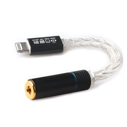 Xiaofan ab03 Apple 11 headphone adapter DAC decoding 8p7xs to 3.5 / 2.5 / 4.4 balanced adapter