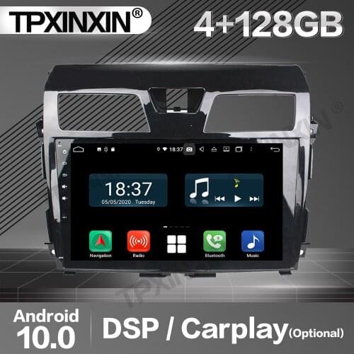 4+128G Carplay Car Radio 2 Din Stereo Receiver Android For Nissan Tenna 2013 2014 2015 IPS GPS Navigation Player Audio Head Unit