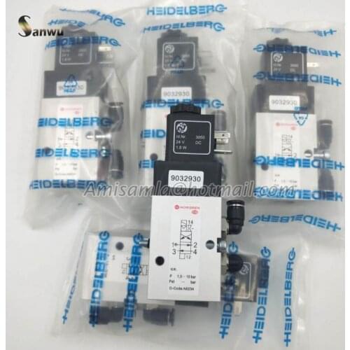 Free Shipping 1 Uint (Good Quality) 98.184.1051 4/2-way Valve SM102 CD102 SM74 SM52 Heidelberg Offset Machine Replacement Parts