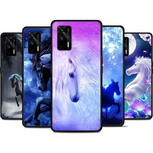 Cool The Horse For Realme 8 GT Neo Flash Edition Explorer Master Q3 Pro Narzo30 C21 C20 C11 C20A C21Y Phone Case