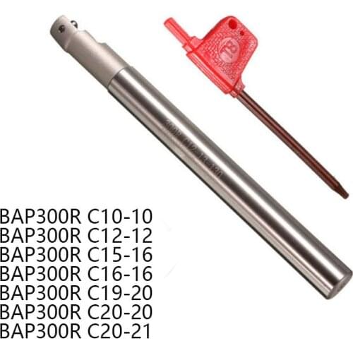 BAP300R C10 C12 C15 C16 C19 C20 1Pcs Milling Holder 90 Degree Milling Cutter Arbor for APKT1135 APMT1135 Inserts