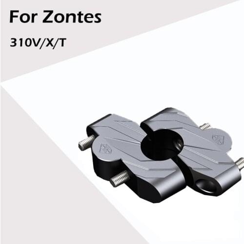 For Zontes 310V/X/T Handle Heightening Code Modification Motorcycle Handle Rear Moving Block Faucet Handlebar Heightening Seat