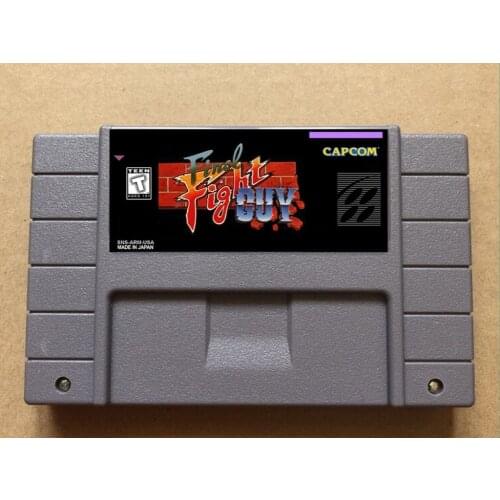 Final Fight Guy USA-NTSC version 16 bit 46 pins video games