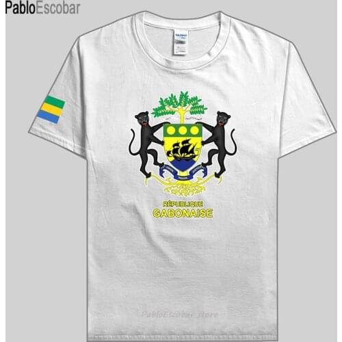 Gabonese Republic Gabon men t shirt jerseys nation tshirt tops 100% cotton t-shirt clothing tees country flag Gabonaise