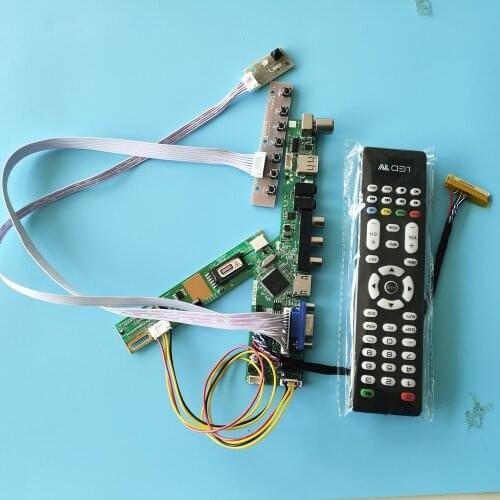 Kit for B170PW06 V2/V3 remote LED Controller Board Display 1440x900 30pin monitor Panel AV 1 lamps Audio TV VGA HDMI-compatible