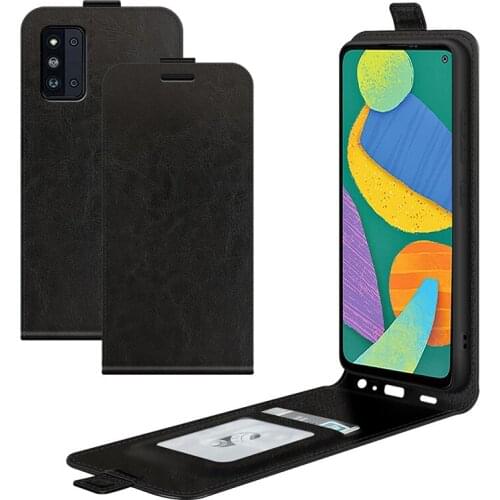 For Samsung Galaxy F52 5G Case Flip Leather Cases For Samsung Galaxy F52 5G High Quality Vertical Wallet Leather Case