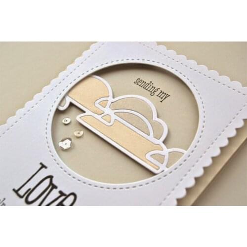 Clouds metal die cutting dies scrapbooking embossing folder suit for big shot cutting machine photo new 2018